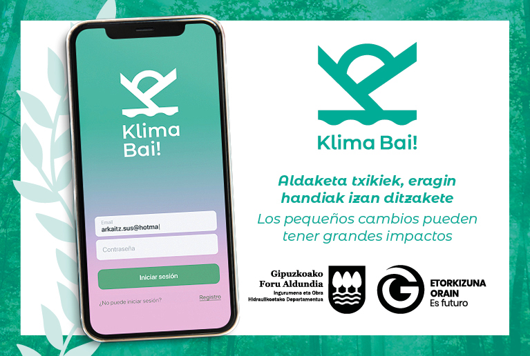 El Ayuntamiento invita a la ciudadanía a participar en el concurso Klima Bai! para hacer frente al cambio climático
