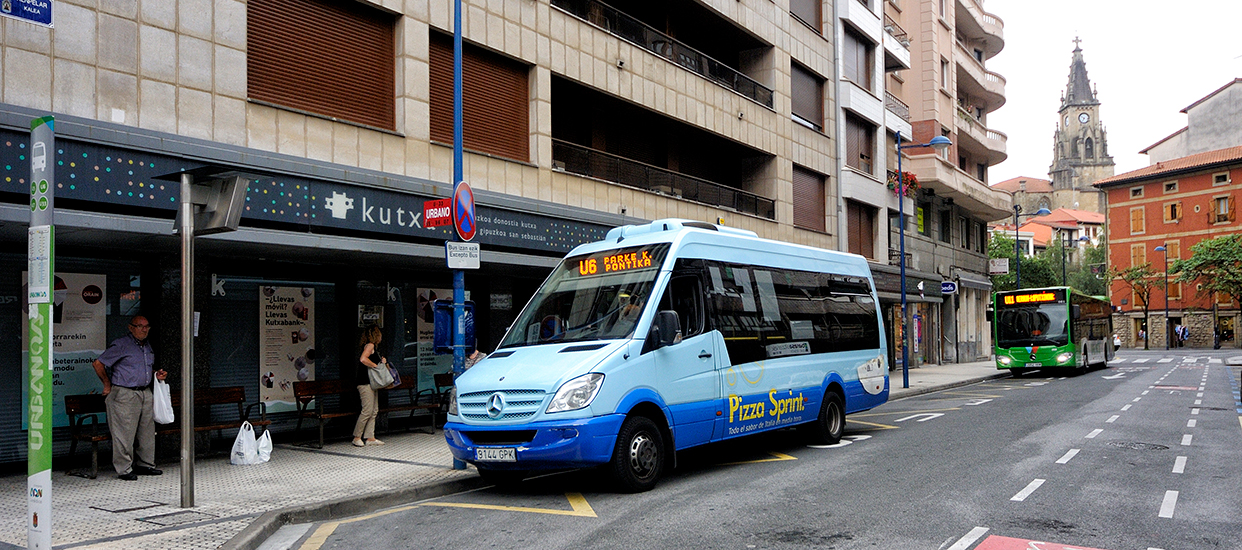 También los precios de los viajes en autobús urbano de Errenteria se reducirán un 50 % al pagar con MUGI los próximos meses