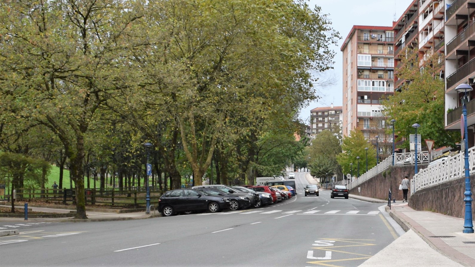 Arrancan los trabajos previos para acometer las obras de la reurbanización de la calle Beraun
