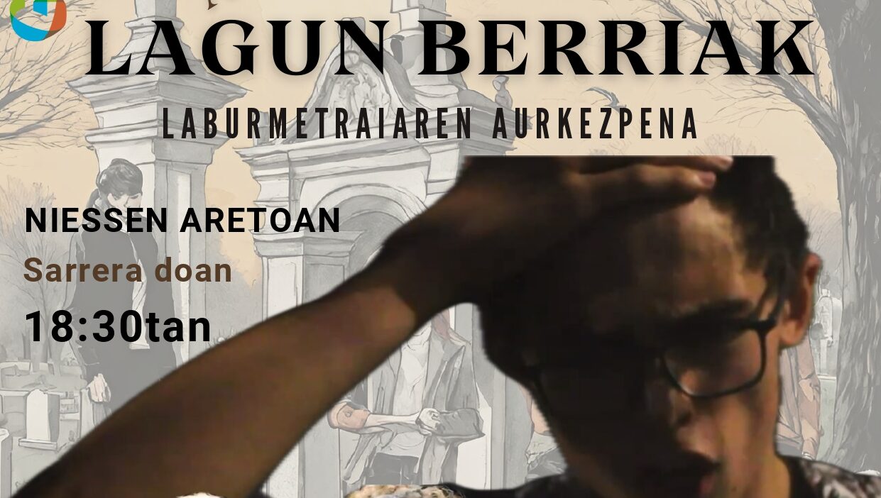 Presentación este viernes del cortometraje “Lagun Berriak,” creado por jóvenes del Gazteleku Municipal de Gabierrota