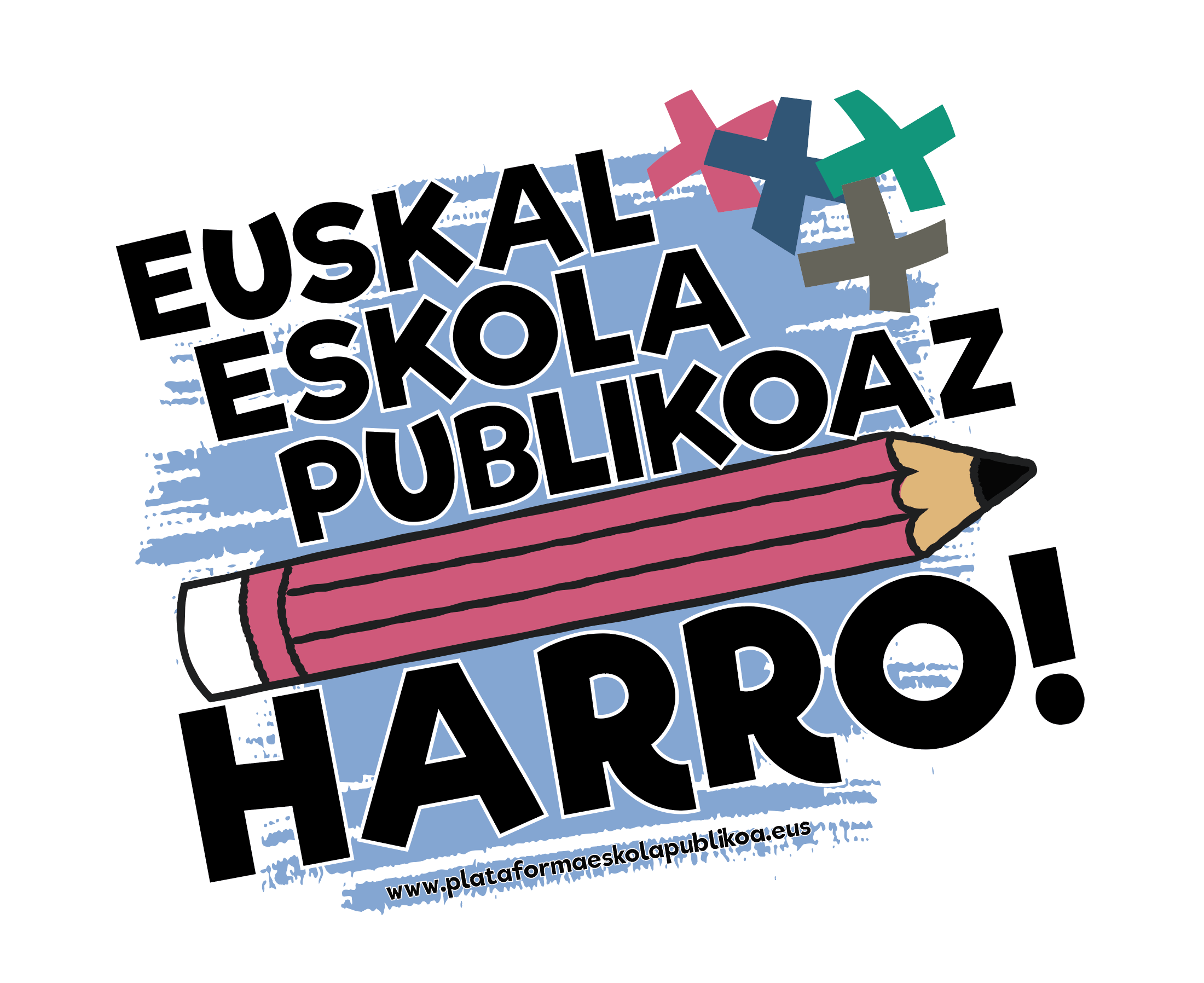 La Plataforma de Oarsoaldea en favor de la Escuela Pública Vasca anima a la ciudadanía a realizar todo el recorrido educativo en la red pública