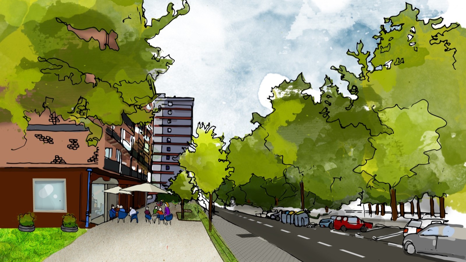 El Ayuntamiento de Errenteria comenzará el lunes las obras para la construcción de dos nuevas plazas en la calle Beraun