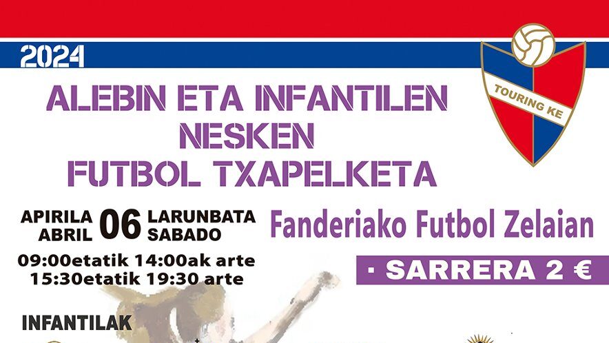 Mañana se disputa el VIII Torneo de Fútbol Femenino Alevín e Infantil